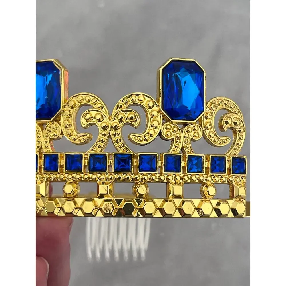 Authentic Disney Store Audrey Crown Tiara Descendents 3 Head Piece Goldtone